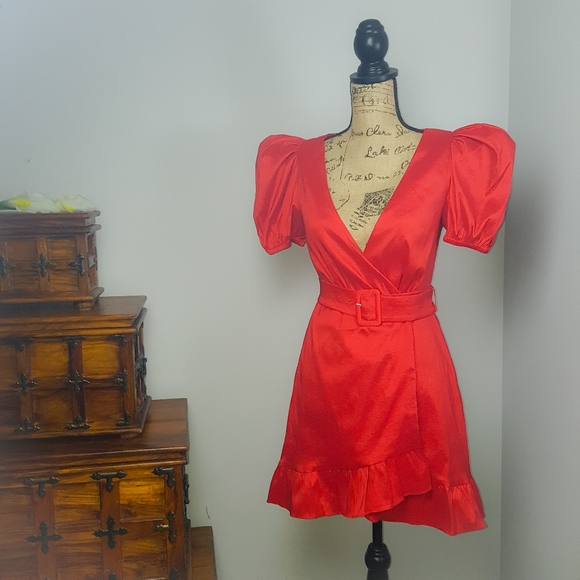 Lovers + Friends Wrap Dress - Picture 3 of 13